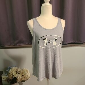Under Armour Women's Gray Tank Top XL